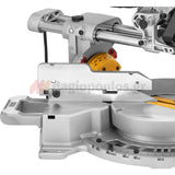 DeWalt DWS727-QS Brushless Ηλεκτρικό Φαλτσοπρίονο Πάγκου Συρόμενο (Radial) 1675W 250mm