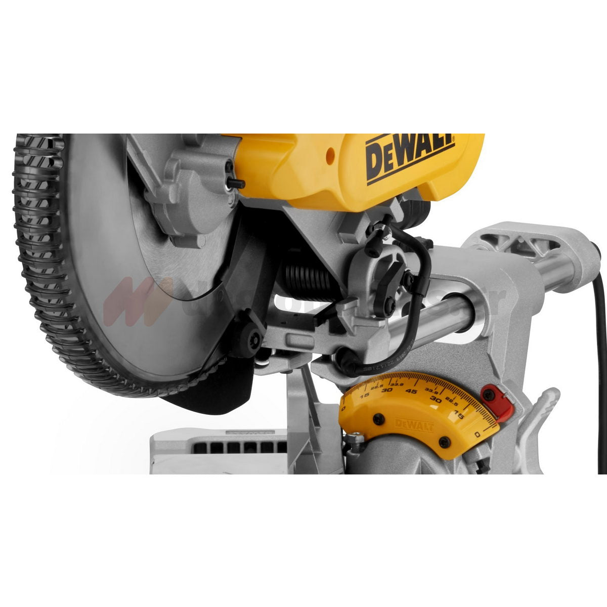 DeWalt DWS727-QS Brushless Ηλεκτρικό Φαλτσοπρίονο Πάγκου Συρόμενο (Radial) 1675W 250mm