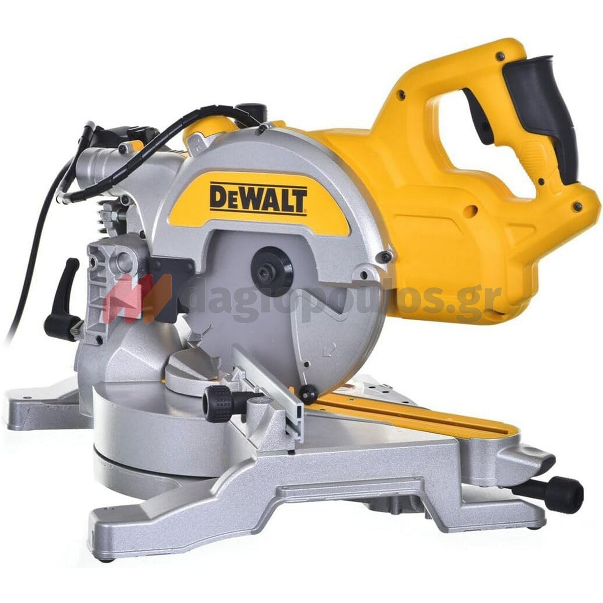 DeWalt DWS777-QS Ηλεκτρικό Φαλτσοπρίονο Πάγκου Συρόμενο (Radial) 1800W 216mm