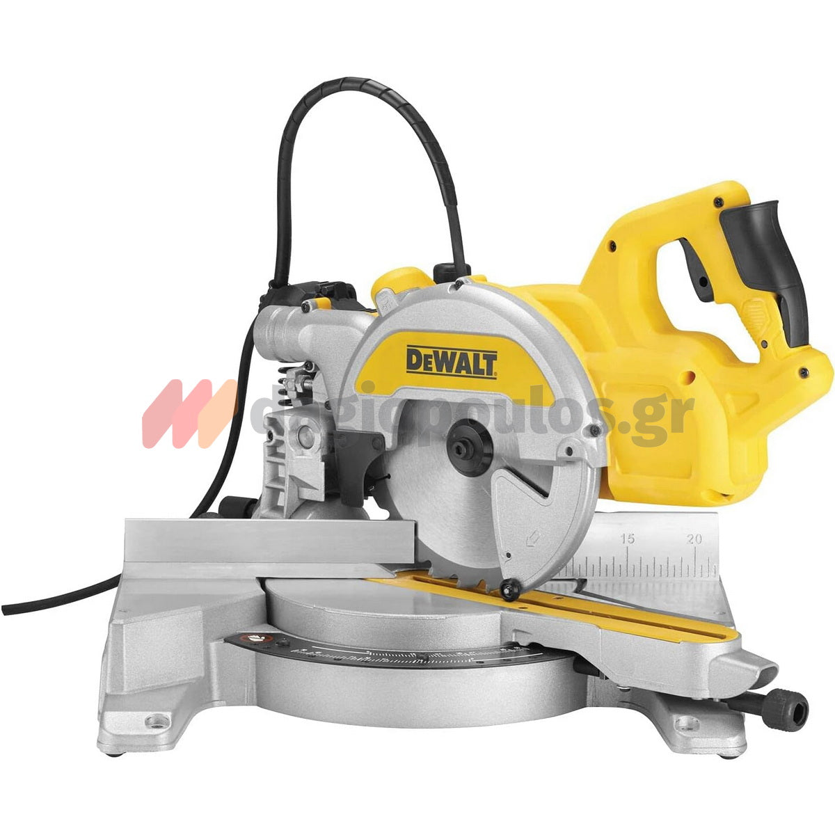 DeWalt DWS777-QS Ηλεκτρικό Φαλτσοπρίονο Πάγκου Συρόμενο (Radial) 1800W 216mm