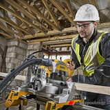 DeWalt DWS777-QS Ηλεκτρικό Φαλτσοπρίονο Πάγκου Συρόμενο (Radial) 1800W 216mm