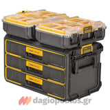DeWalt DWST08330-1 Εργαλειοθήκη Συρταριέρα Με Organiser Με 3 Συρτάρια Touch System 2.0
