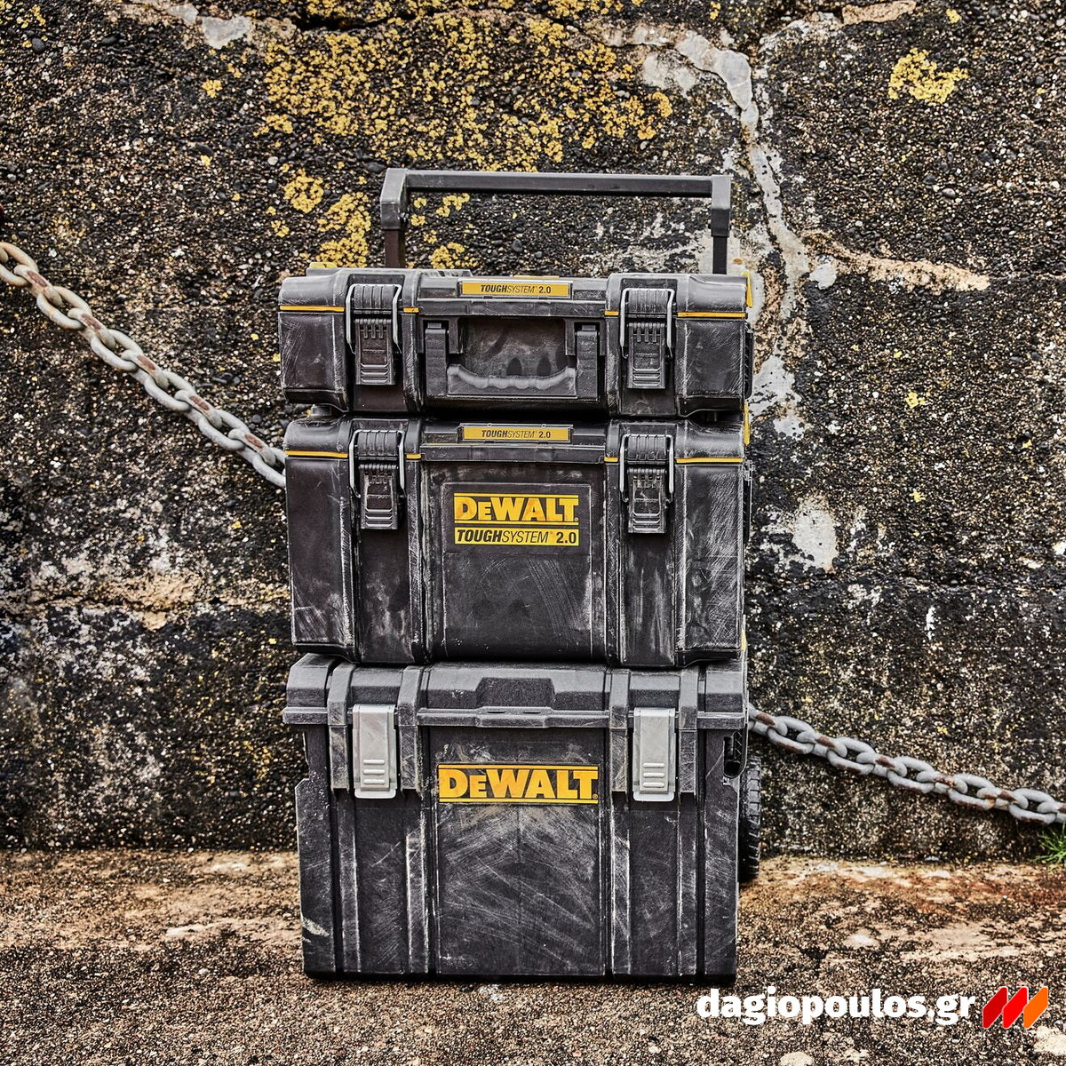 DeWalt DWST83293-1 Εργαλειοθήκη Κλειστού Τύπου Tough System 2.0