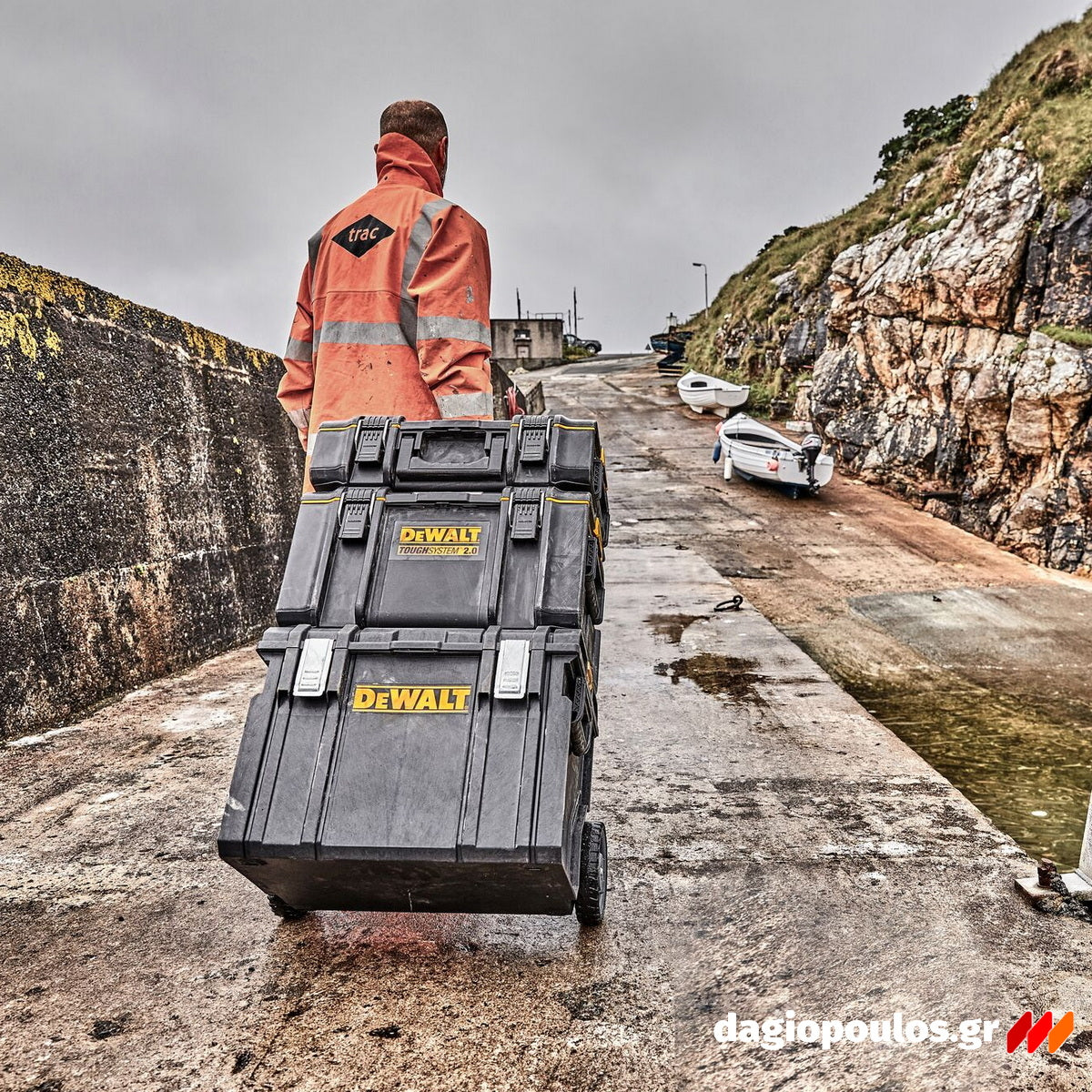 DeWalt DWST83293-1 Εργαλειοθήκη Κλειστού Τύπου Tough System 2.0