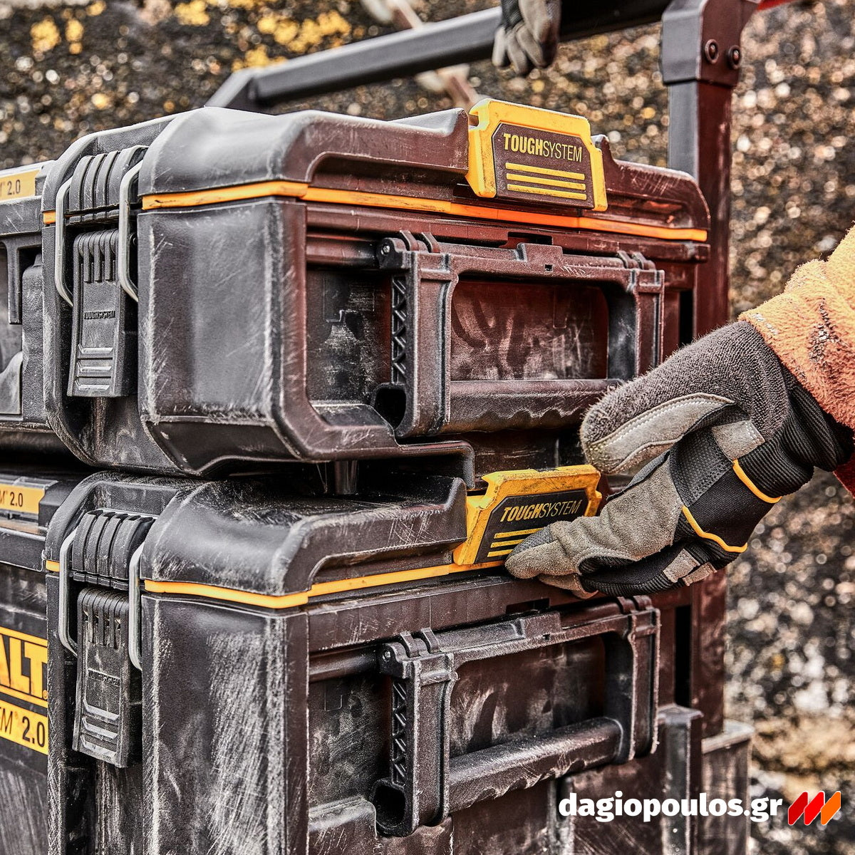 DeWalt DWST83293-1 Εργαλειοθήκη Κλειστού Τύπου Tough System 2.0
