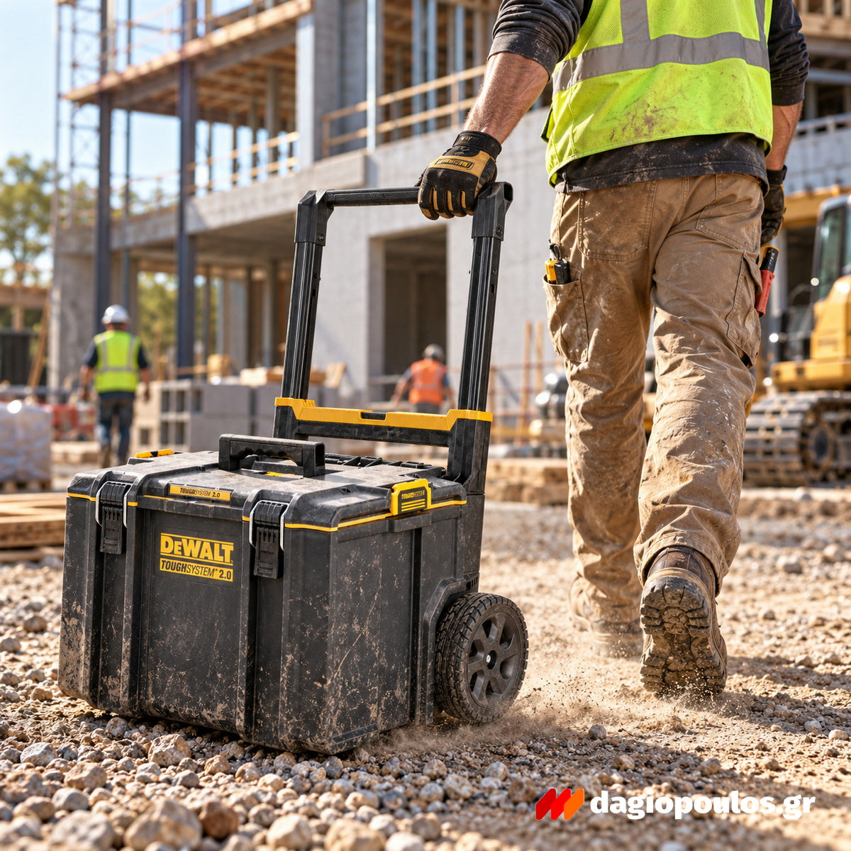 DeWalt DWST83295-1 Toughsystem 2.0 Τροχήλατο Μπαούλο Μεταφοράς & Αποθήκευσης Εργαλείων DS450