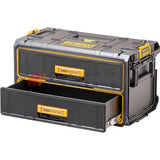 DeWalt DWST83529-1 T-STAK Εργαλειοθήκη Συρταριέρα Με Organiser Με 2 Συρτάρια TOUGH SYSTEM 2.0
