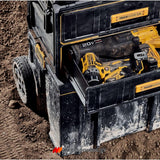 DeWalt DWST83529-1 T-STAK Εργαλειοθήκη Συρταριέρα Με Organiser Με 2 Συρτάρια TOUGH SYSTEM 2.0