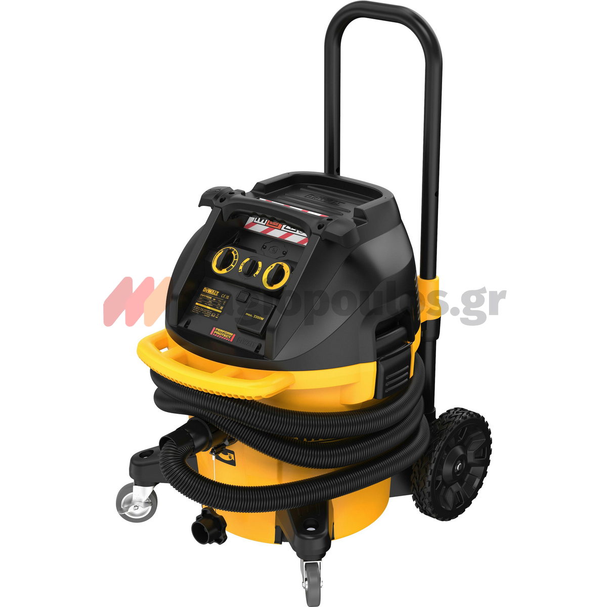 DeWalt DWV905M-QS Ηλεκτρική Σκούπα Υγρών / Στερεών 1400W Με Δοχείο 38Ltr