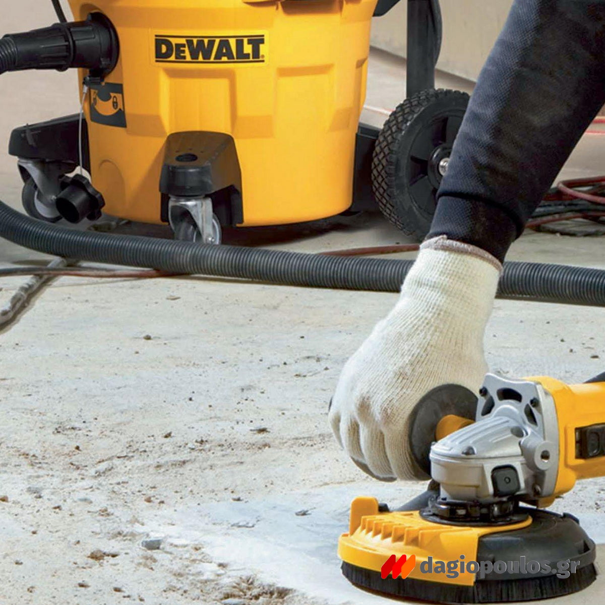 DeWalt DWV905M-QS Ηλεκτρική Σκούπα Υγρών / Στερεών 1400W Με Δοχείο 38Ltr