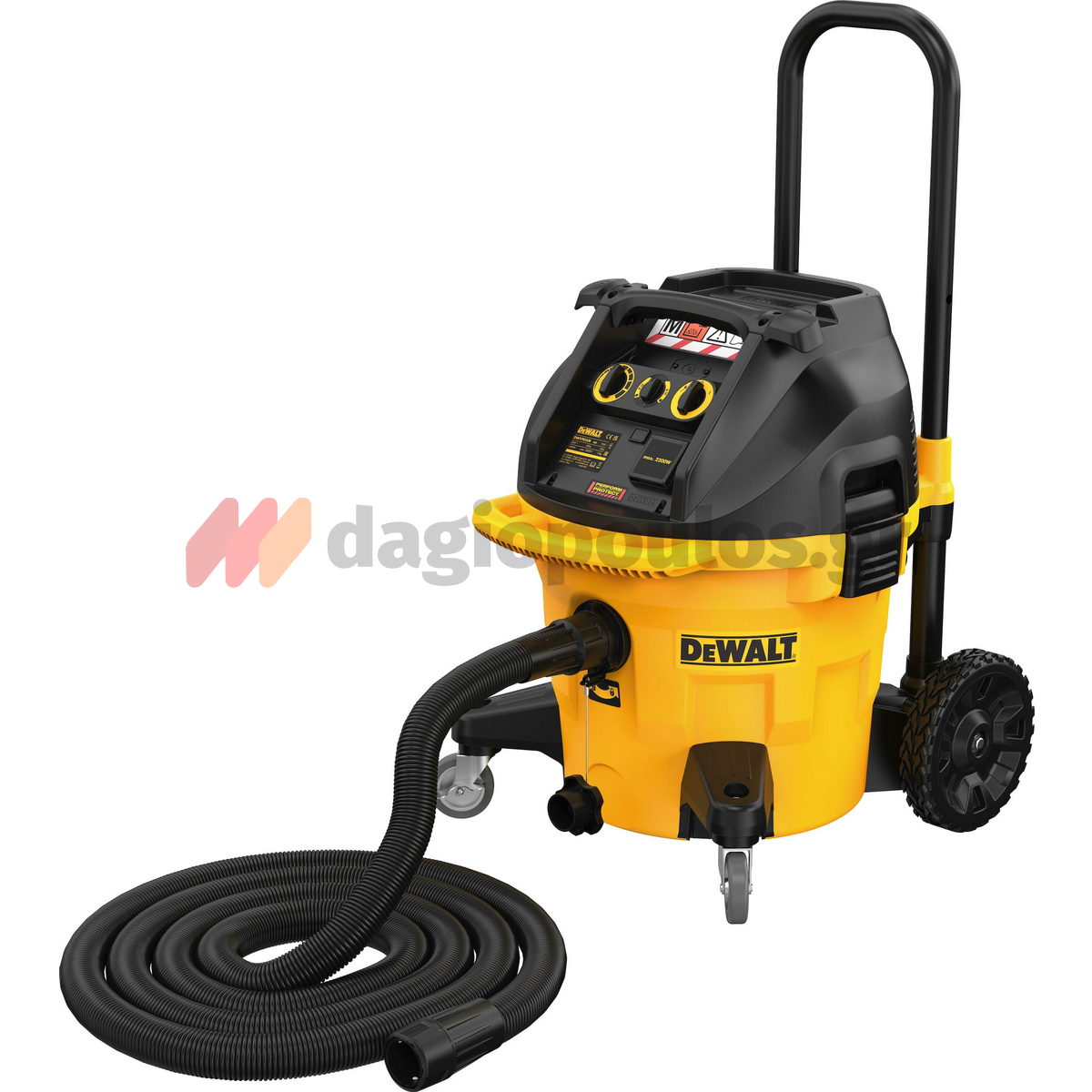 DeWalt DWV905M-QS Ηλεκτρική Σκούπα Υγρών / Στερεών 1400W Με Δοχείο 38Ltr