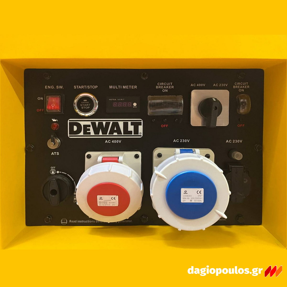 DeWalt DXGNP1103E Γεννήτρια Βενζίνης 400V - 230V 10.8KW