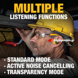 DeWalt 1902097DWG Ασύρματα Ακουστικά Bluetooth PRO-X2 ANC