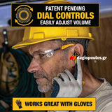 DeWalt 1902097DWG Ασύρματα Ακουστικά Bluetooth PRO-X2 ANC