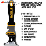 DeWalt DXTT-2-200 Στοκαδόρος - Πολυεργαλείο 9 Σε 1 3.5" 89mm ΑΝΟΞΕΙΔΩΤΟΣ
