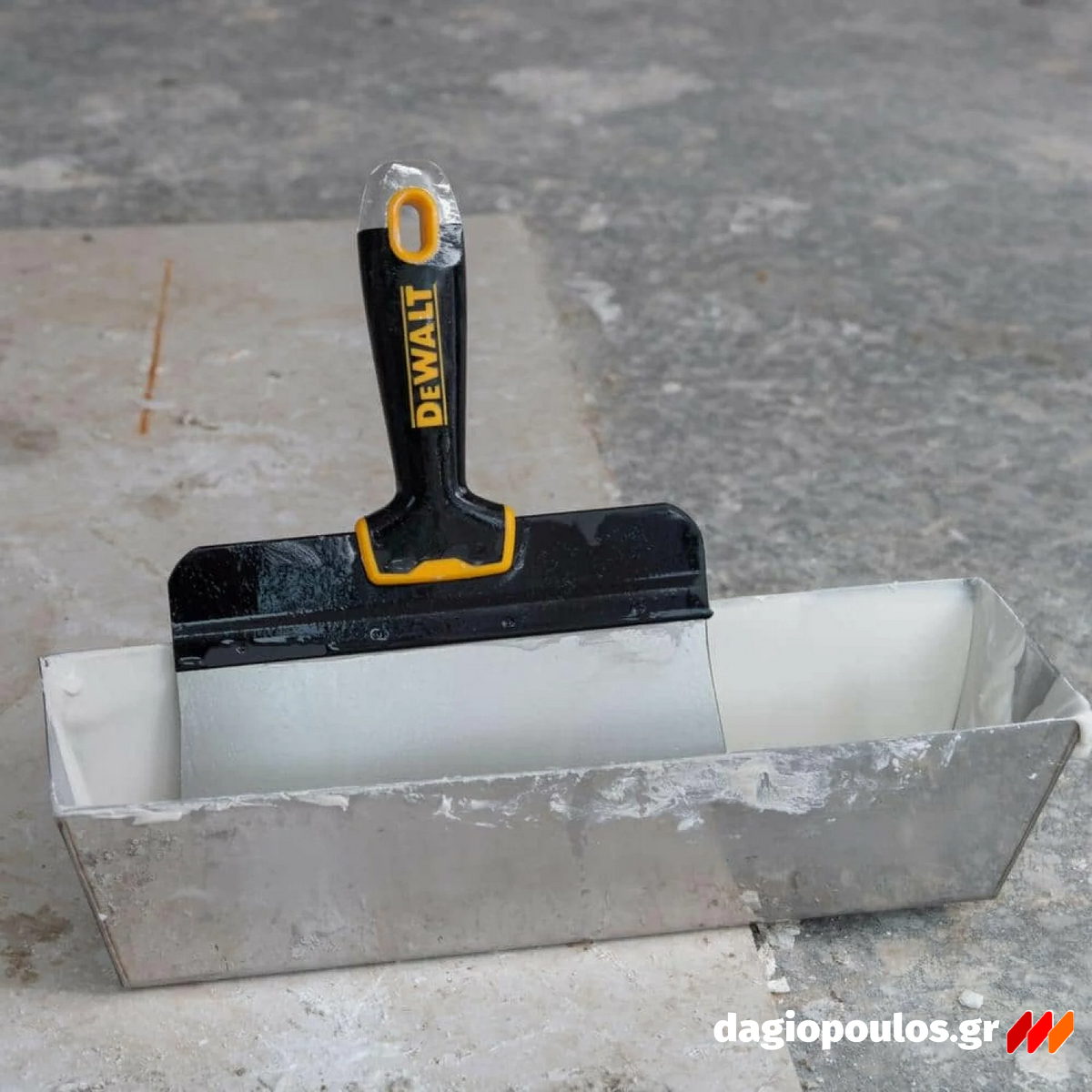 DeWalt DXTT-2-332 SS Mεταλλική Σκάφη Στόκου-Παρετίνας 12" 305mm Ανοξείδωτη