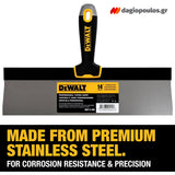 DeWalt DXTT-2-138 Μεγάλη Σπάτουλα Με Μαλακή Λαβή 14" 355mm ΑΝΟΞΕΙΔΩΤΗ