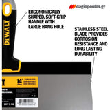 DeWalt DXTT-2-138 Μεγάλη Σπάτουλα Με Μαλακή Λαβή 14" 355mm ΑΝΟΞΕΙΔΩΤΗ