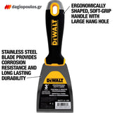 DeWalt DXTT-2-139 Στοκαδόρος - Σπάτουλα Στόκου Με Μαλακή Λαβή 3" 76mm ΑΝΟΞΕΙΔΩΤΗ