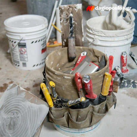 DeWalt Level5 4-993 Σπάτουλα Θερμοπρόσοψης Με Ξύλινη Λαβή & Δερμάτινη Επένδυση 0.4mm 16" 400mm
