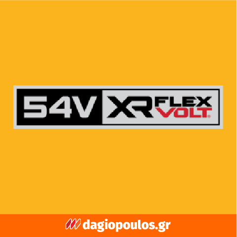 DeWalt DCG418NT-XJ Brushless Γωνιακός Τροχός Μπαταρίας Μπαταρίας 54V Li-Ion 125mm SOLO Με Βαλίτσα T-Stak