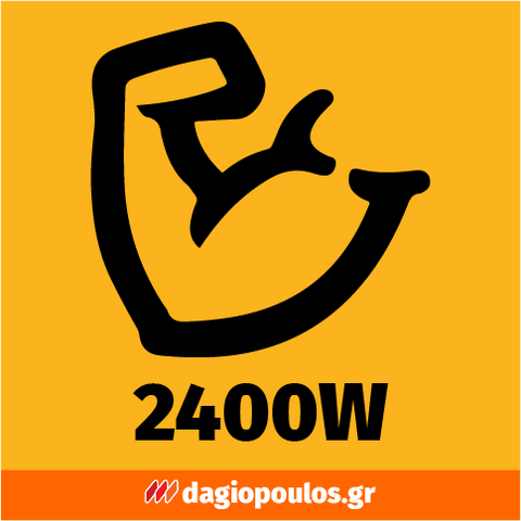 DeWalt DWE4559-QS Ηλεκτρικός ΓωνιακόςΤροχός Βαρέως Τύπου 230mm 2400W