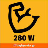 DeWalt DWE6423-QS Επαγγελματικό Ηλεκτρικό Τριβείο Έκκεντρο 280W 125mm