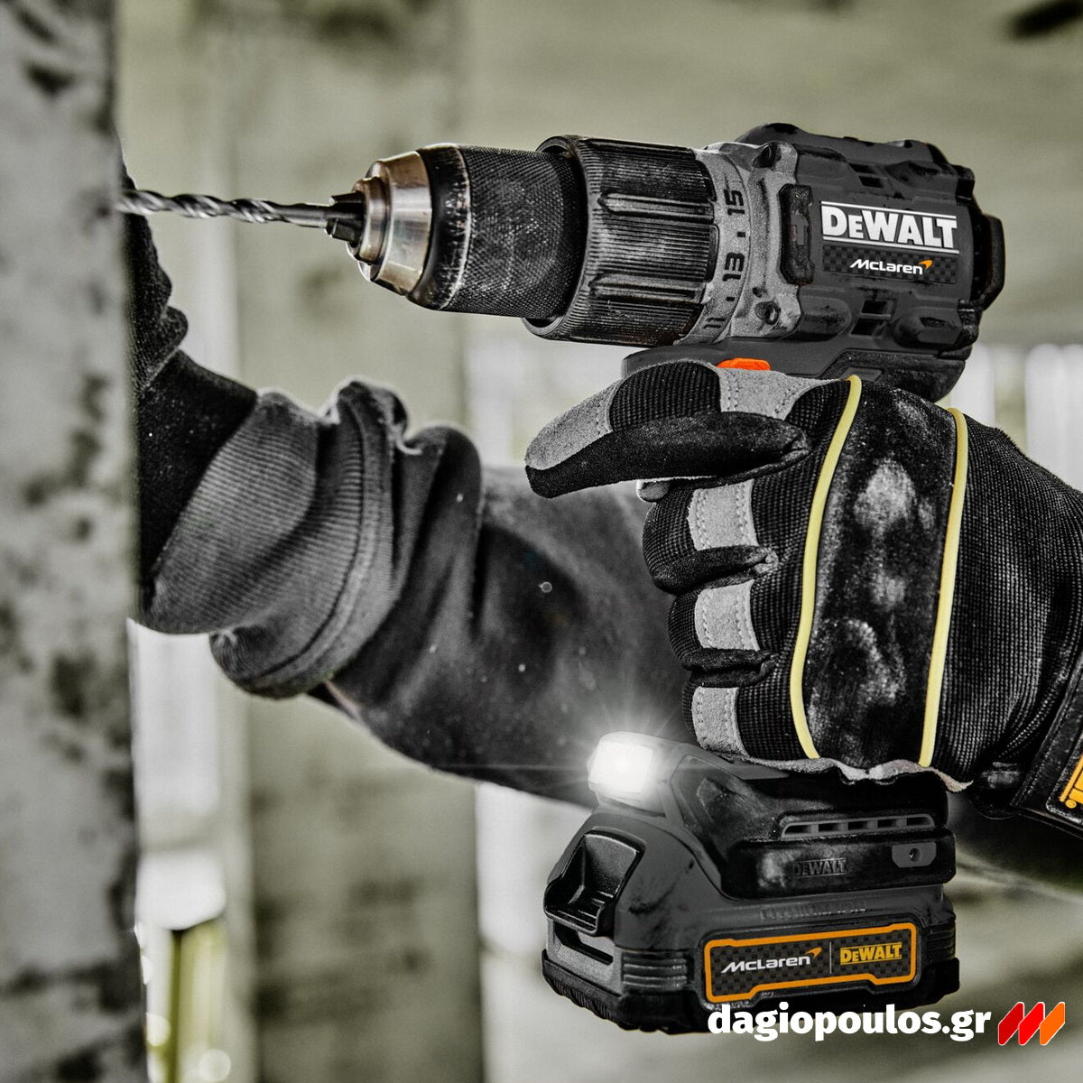 DeWalt McLaren DCK2222MP2T-QW Σετ Brushless Κρουστικό Δραπανακατσάβιδο & Παλμικό Κατσαβίδι 18V Με 2 Μπατ.5.0Ah - Βαλίτσα T-STAK