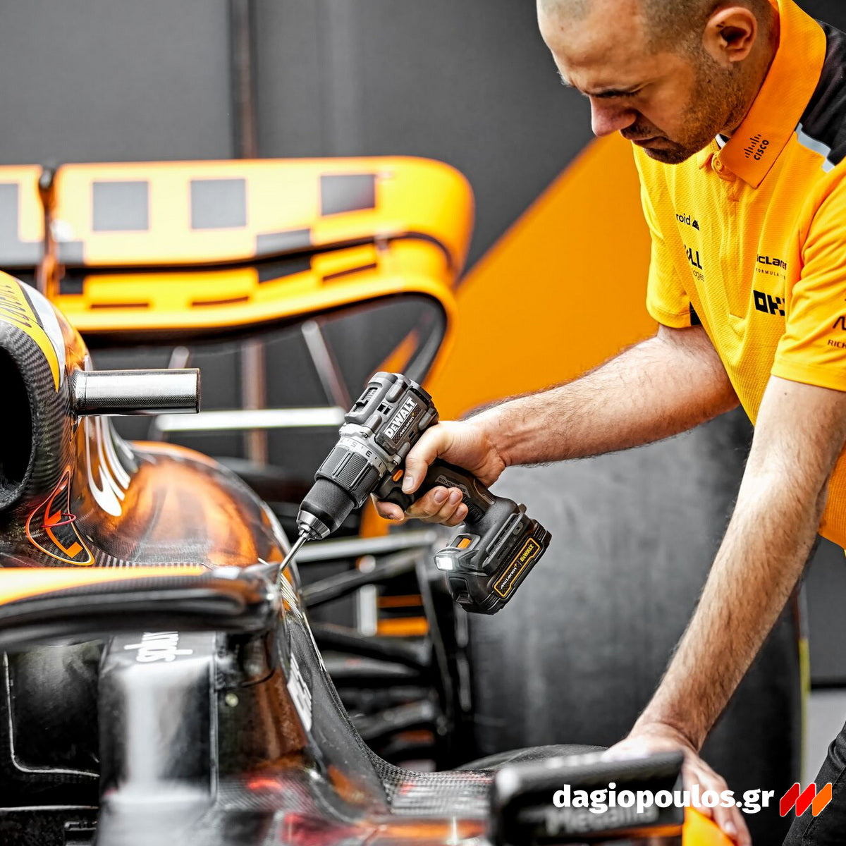 DeWalt McLaren DCD85ME2GT-QW Brushless Κρουστικό Δραπανοκατσάβιδο Μπαταρίας 18V Li-Ion Με 2 Μπαταρίες 1.7Ah & Βαλίτσα T-Stak ΣΥΛΛΕΚΤΙΚΟ