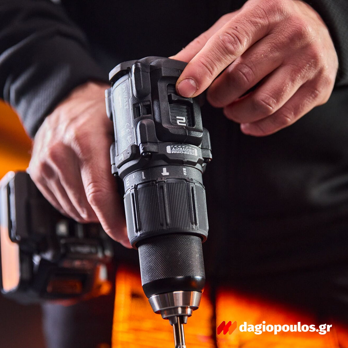 DeWalt McLaren DCD86MP2T-QW Κρουστικό Δραπανοκατσάβιδο 18V Li-Ion Με 2 Μπατ.5.0Ah - Βαλίτσα T-STAK