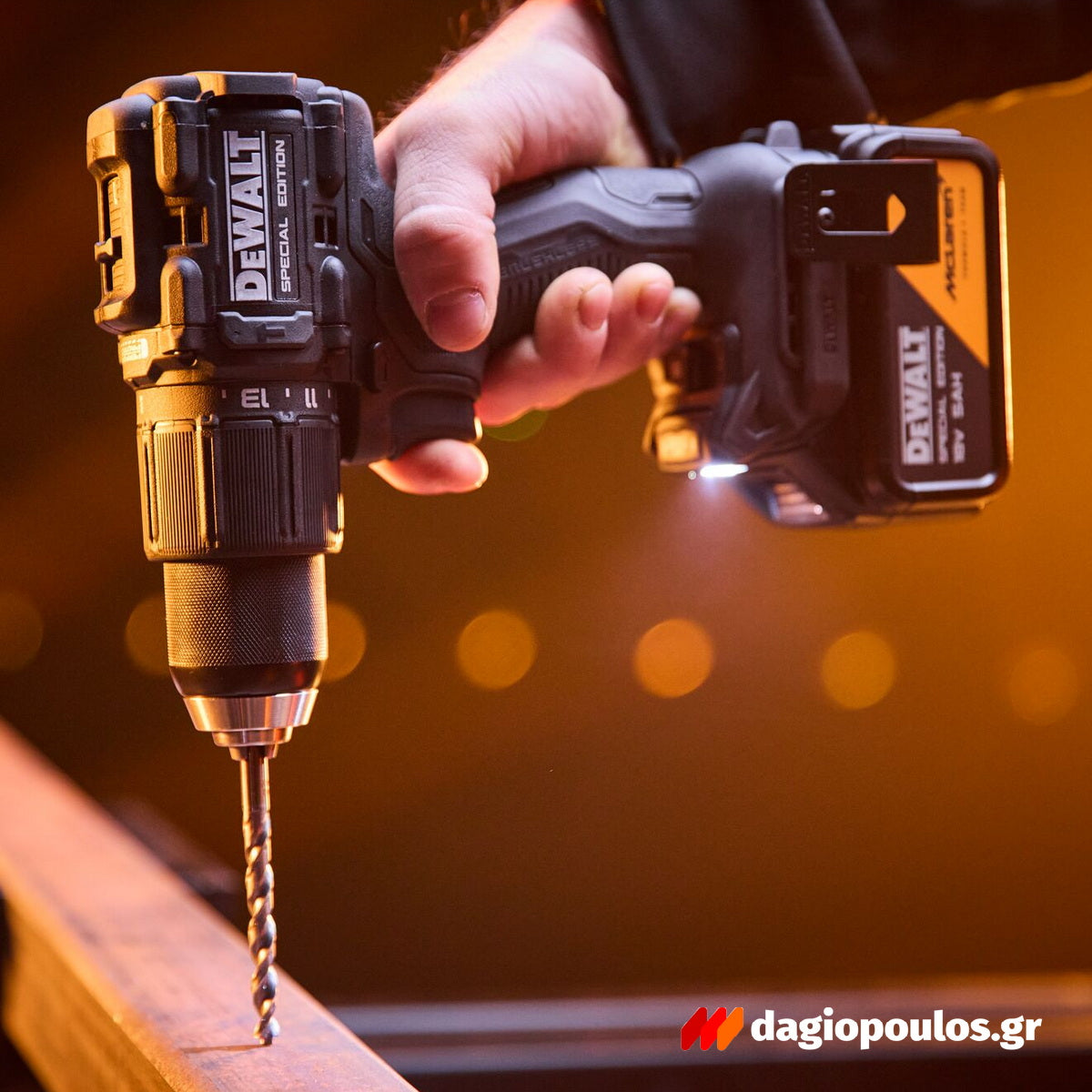 DeWalt McLaren DCD86MP2T-QW Κρουστικό Δραπανοκατσάβιδο 18V Li-Ion Με 2 Μπατ.5.0Ah - Βαλίτσα T-STAK