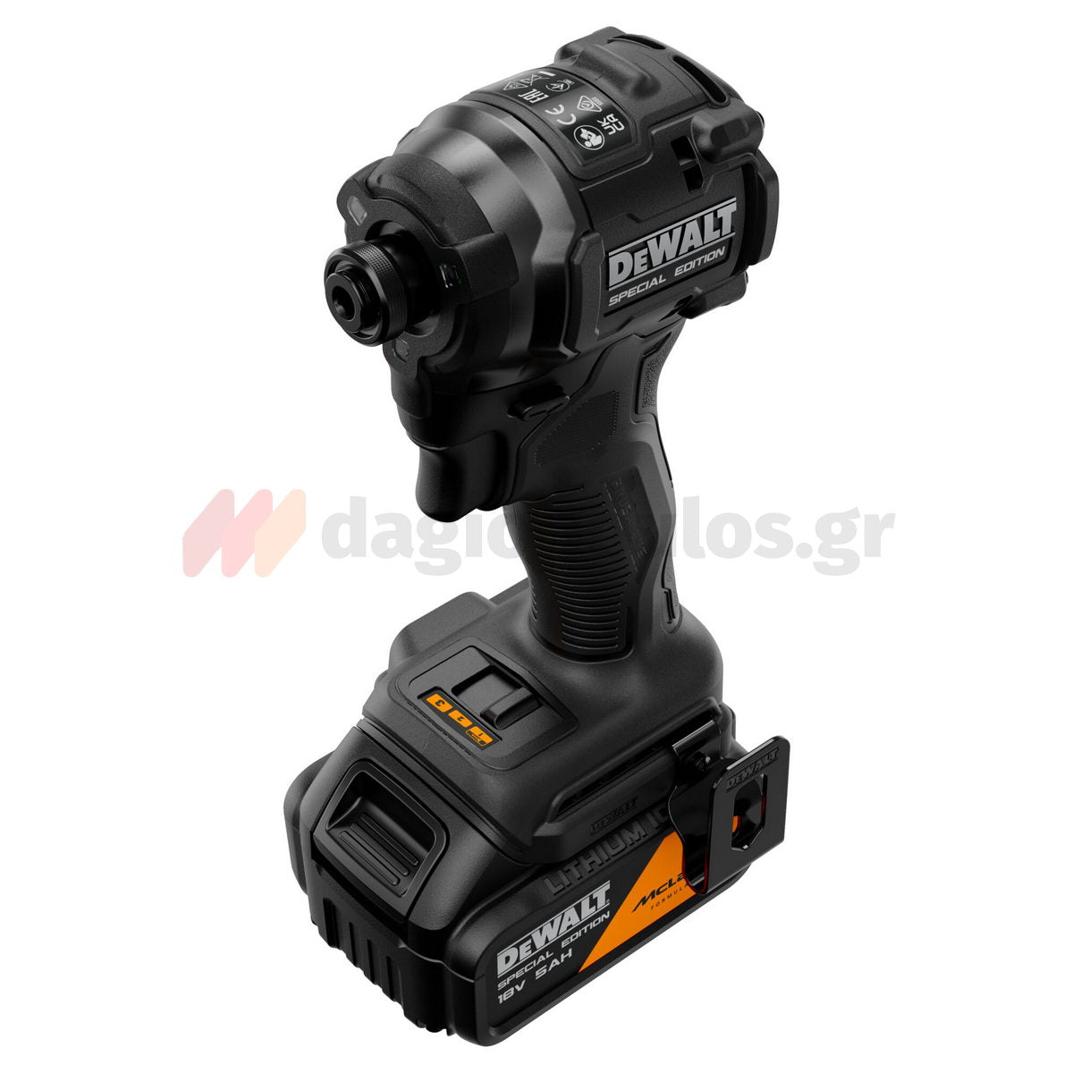 DeWalt McLaren DCK2222MP2T-QW Σετ Brushless Κρουστικό Δραπανακατσάβιδο & Παλμικό Κατσαβίδι 18V Με 2 Μπατ.5.0Ah - Βαλίτσα T-STAK