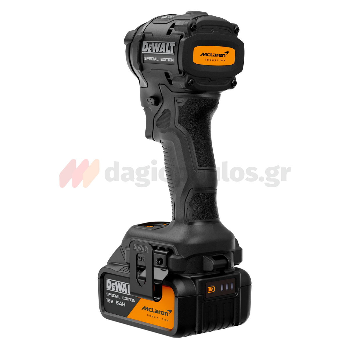 DeWalt McLaren DCK2222MP2T-QW Σετ Brushless Κρουστικό Δραπανακατσάβιδο & Παλμικό Κατσαβίδι 18V Με 2 Μπατ.5.0Ah - Βαλίτσα T-STAK