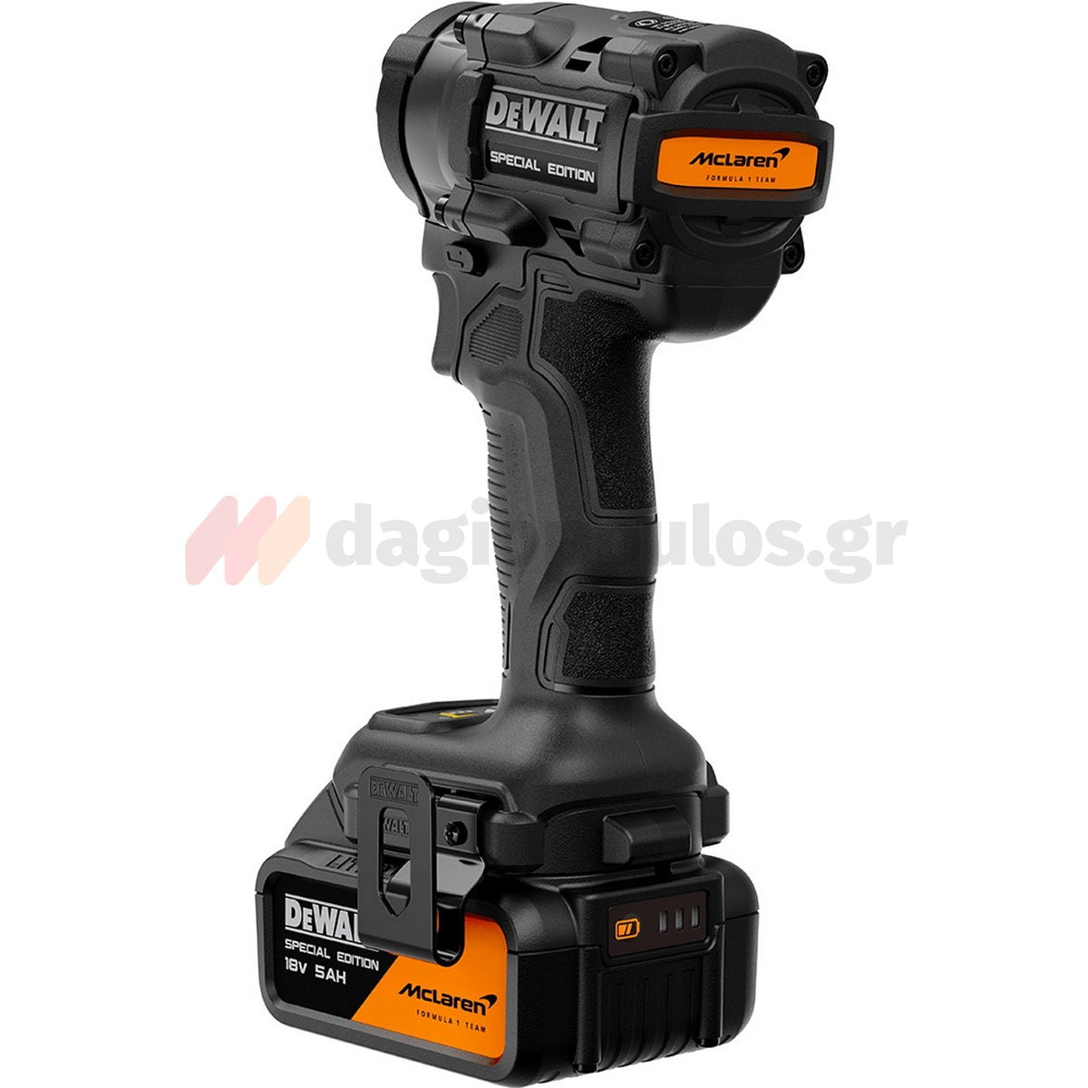 DeWalt McLaren DCF92MP2T-QW Brushless Μπουλονόκλειδο Μπαταρίας 1/2" 18V Li-Ion Με 2 Μπατ.5.0Ah - Βαλίτσα T-STAK