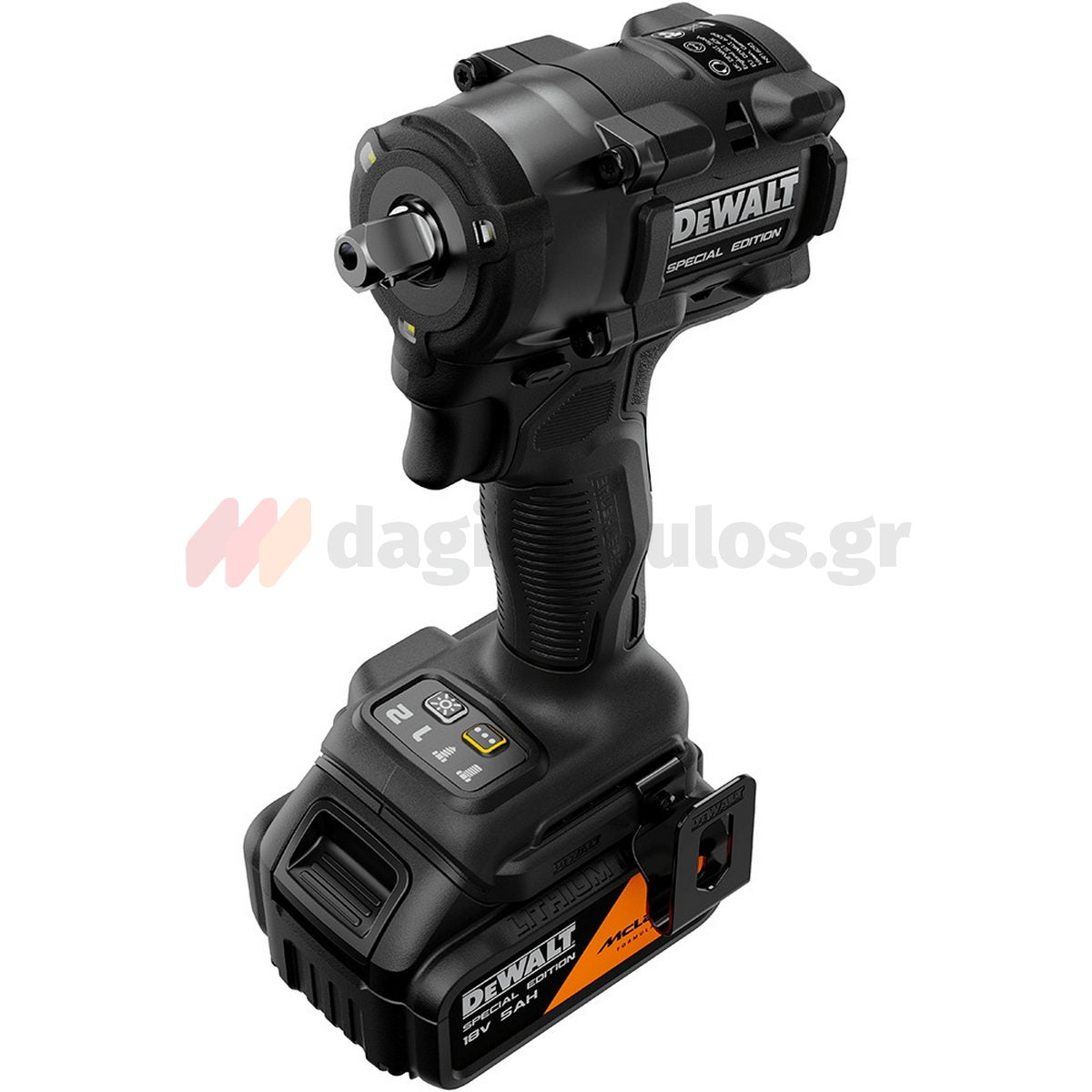 DeWalt McLaren DCF92MP2T-QW Brushless Μπουλονόκλειδο Μπαταρίας 1/2" 18V Li-Ion Με 2 Μπατ.5.0Ah - Βαλίτσα T-STAK