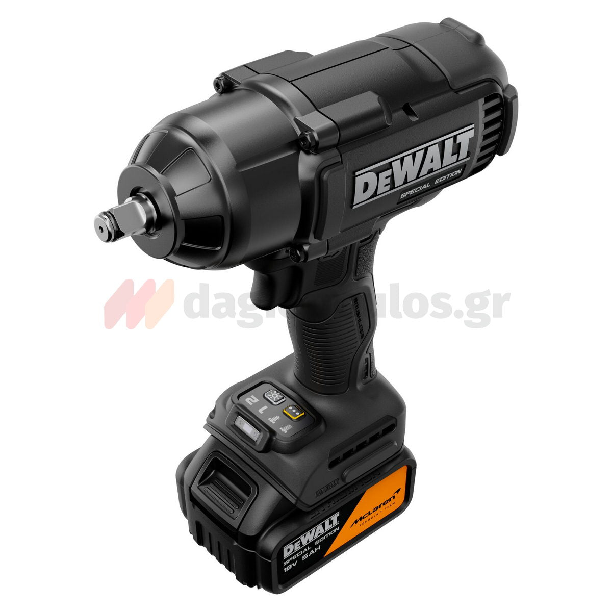 DeWalt McLaren DCF99MP2T-QW Brushless Μπουλονόκλειδο Μπαταρίας 1/2" 18V Li-Ion Με 2 Μπατ.5.0Ah - Βαλίτσα T-Stak