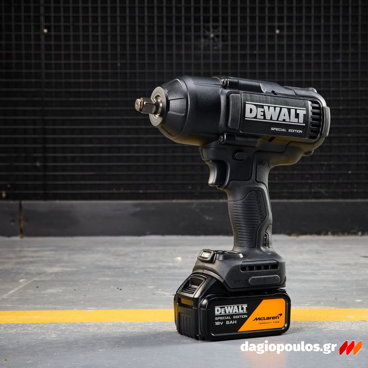 DeWalt McLaren DCK3222MP2T-QW Συλλογή Brushless Δραπανοκατσάβιδο, Τροχός & Μπουλονόκλειδο 18V Με 2 Μπατ.5.0Ah - Βαλίτσα T-Stak