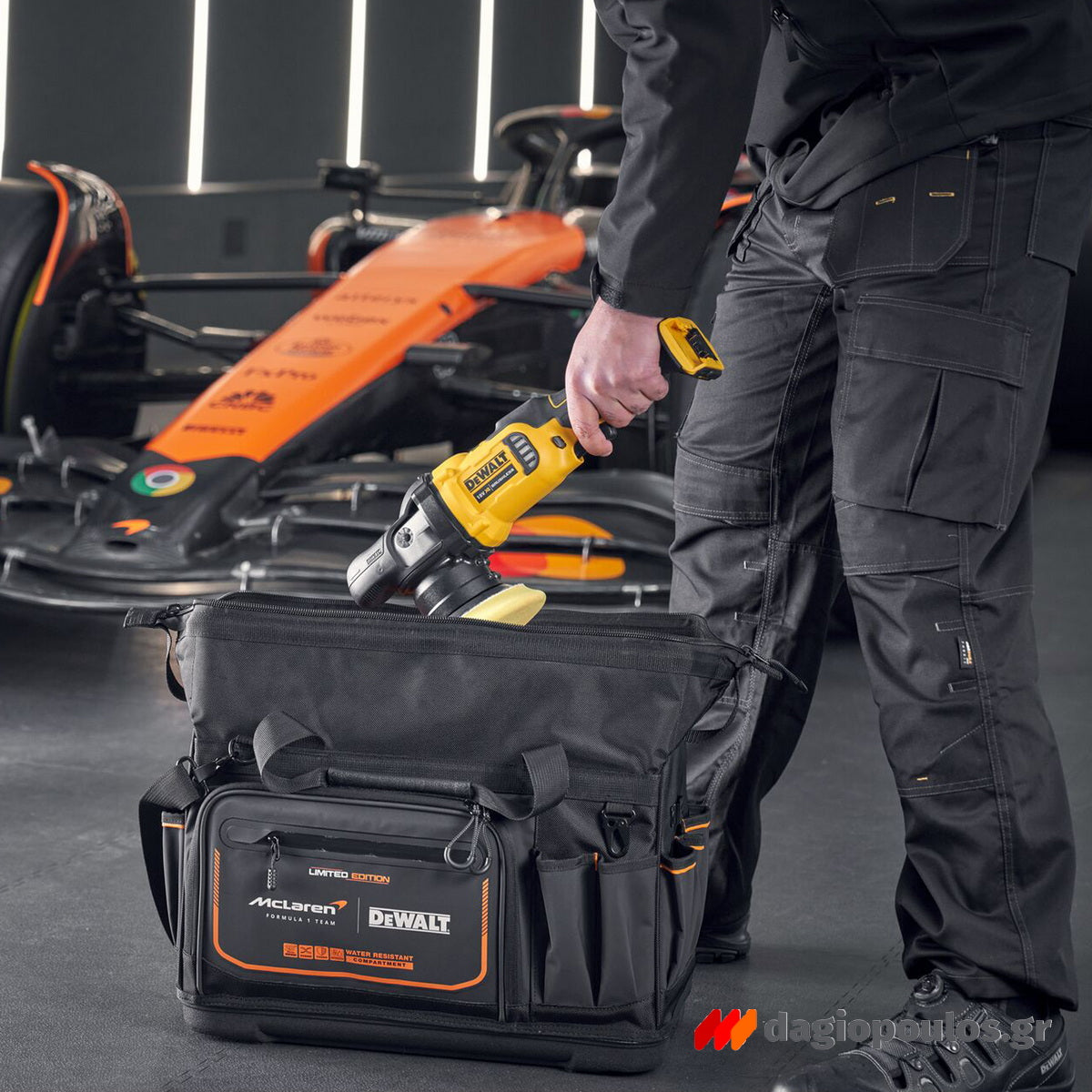 DeWalt McLaren DWST60104-9 Εργαλειοθήκη Τσάντα Μεταφοράς Εργαλείων Υφασμάτινη ΣΥΛΛΕΚΤΙΚΗ