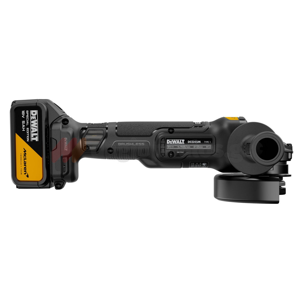 DeWalt McLaren DCK2223MP2T-QW Σετ Κρουστικό Δραπανοκατσάβιδο & Γωνιακός Τροχός 18V XR Με 2 Μπατ.5.0Ah-Βαλίτσα Μπαούλο T-Stak