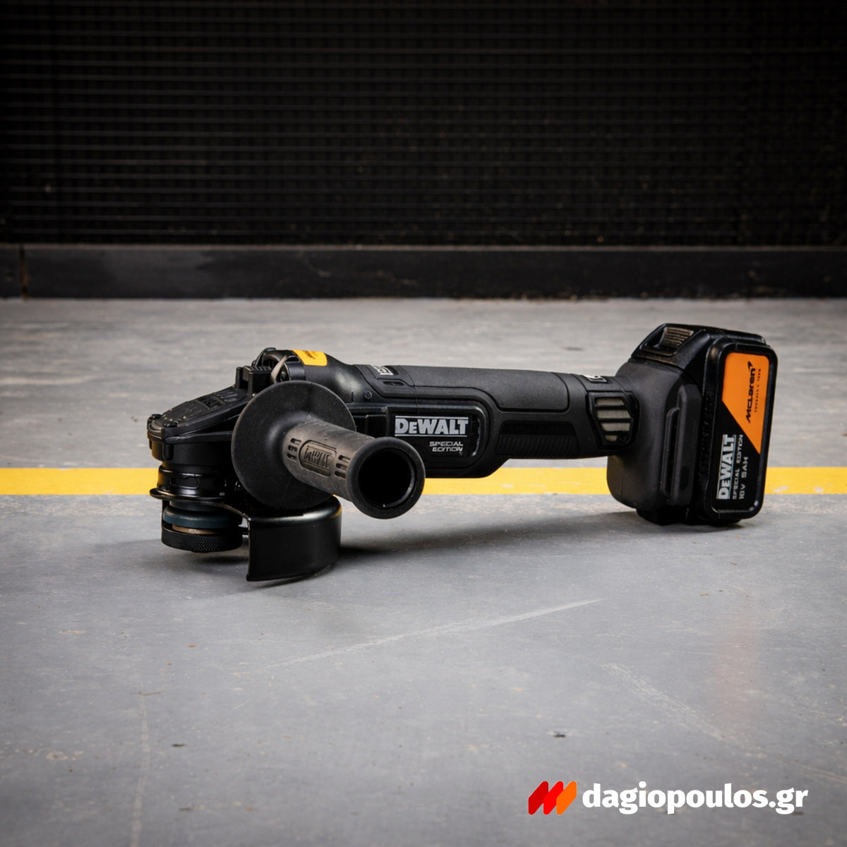 DeWalt McLaren DCK2223MP2T-QW Σετ Κρουστικό Δραπανοκατσάβιδο & Γωνιακός Τροχός 18V XR Με 2 Μπατ.5.0Ah-Βαλίτσα Μπαούλο T-Stak