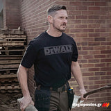 DeWalt DWC52-001 Oxide T-Shirt Μπλούζα Εργασίας Μαύρο