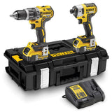DeWalt DCK266P2-QW Brushless Συλλογή Κρουστικό Δραπανοκατσάβιδο & Παλμικό Κατσαβίδι 18V Li-Ion 2 Μπατ.5.0Ah - Φορτιστή - Βαλίτσα T-Stak