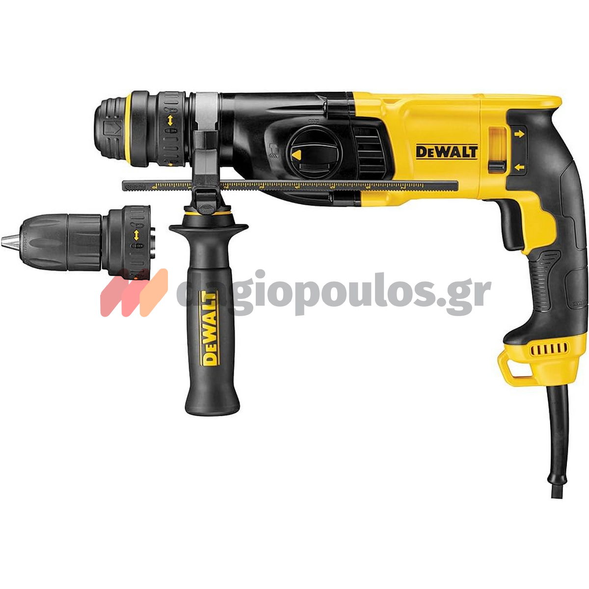 DeWalt D25134K-QS SDS Plus Ηλεκτρικό Πνευματικό Πιστολέτο 2.8J 800W & Βαλίτσα T-Stak EXTRA Τσοκ