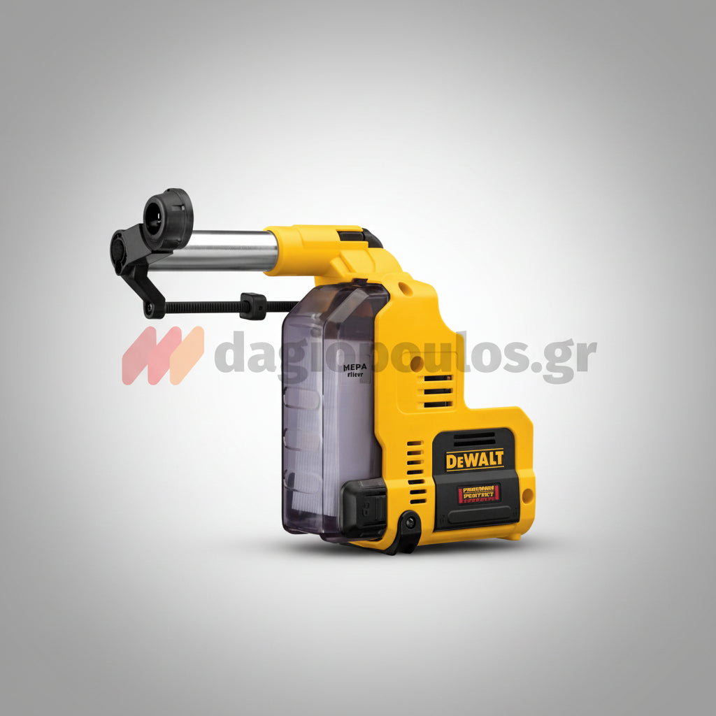 Dewalt D25303DH-XJ Brushless Αναρροφητήρας (Απορροφητήρας) - Συλλέκτης Σκόνης Μπαταρίας Για Δράπανα SDS 18V Li-Ion SOLO