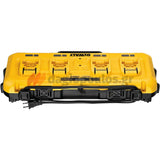 Dewalt DCB104-QW Ταχυφορτιστής 4 Θέσεων Μπαταριών XR Flexvolt Powerstack 8Α 10.8-12-14.4-18V Li-Ion