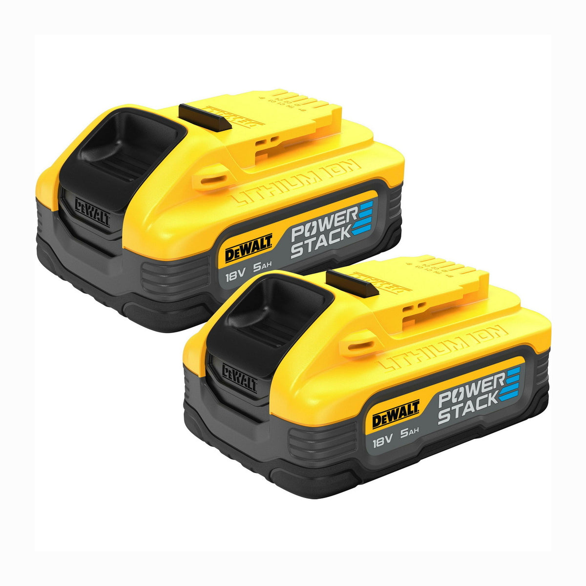 Dewalt DCBP518H2-XJ Powerstack Επαναφορτιζόμενη Μπαταρία 18V Li-Ion 5.0Ah Σετ 2 Τεμ