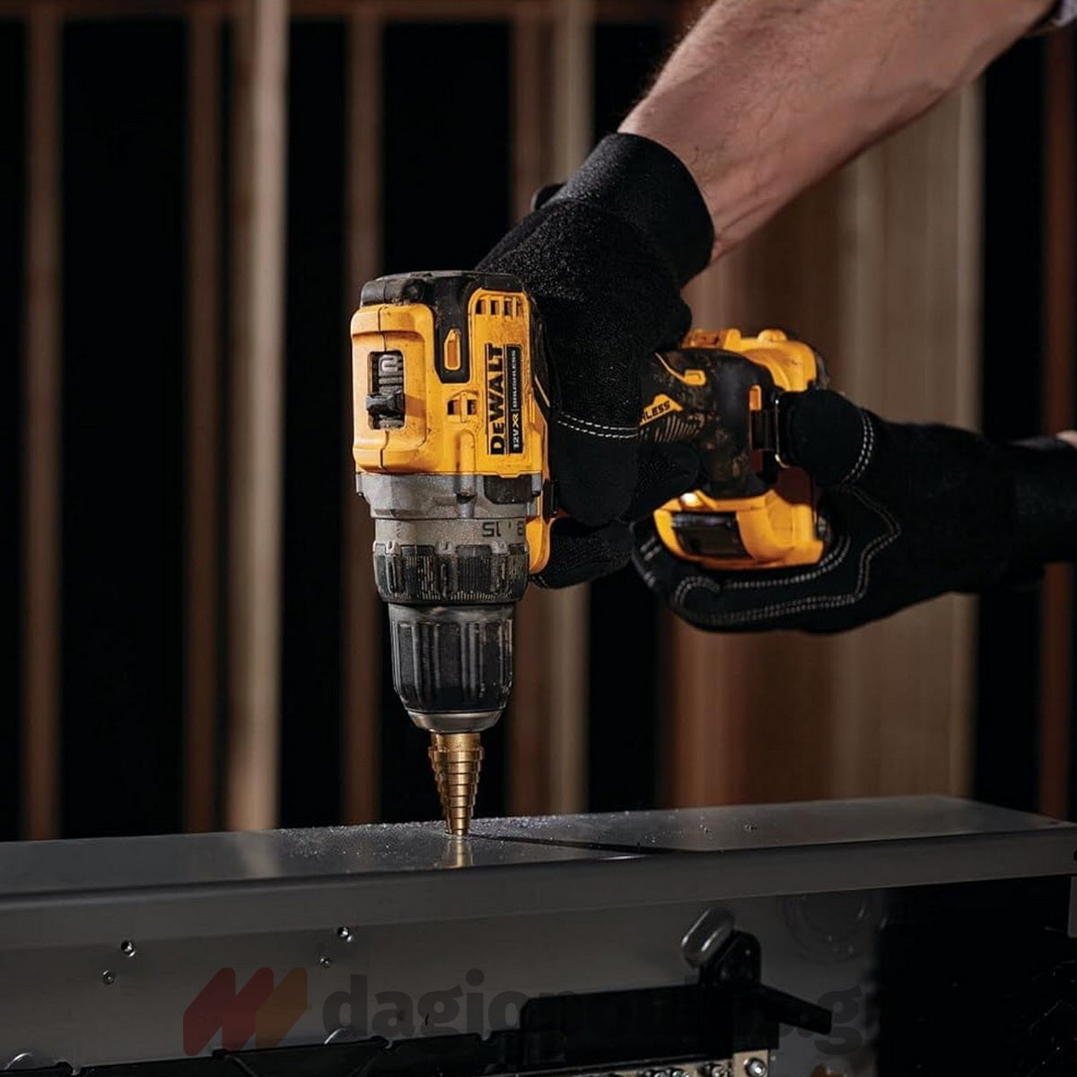 DeWalt DCK2110L2T-QW Συλλογή Brushless Δραπανοκατσάβιδο Μπαταρίας & Παλμικό Κατσαβίδι 12V Li-Ion Με 2 Μπαταρίες 3.0Ah & Βαλίτσα T-Stak