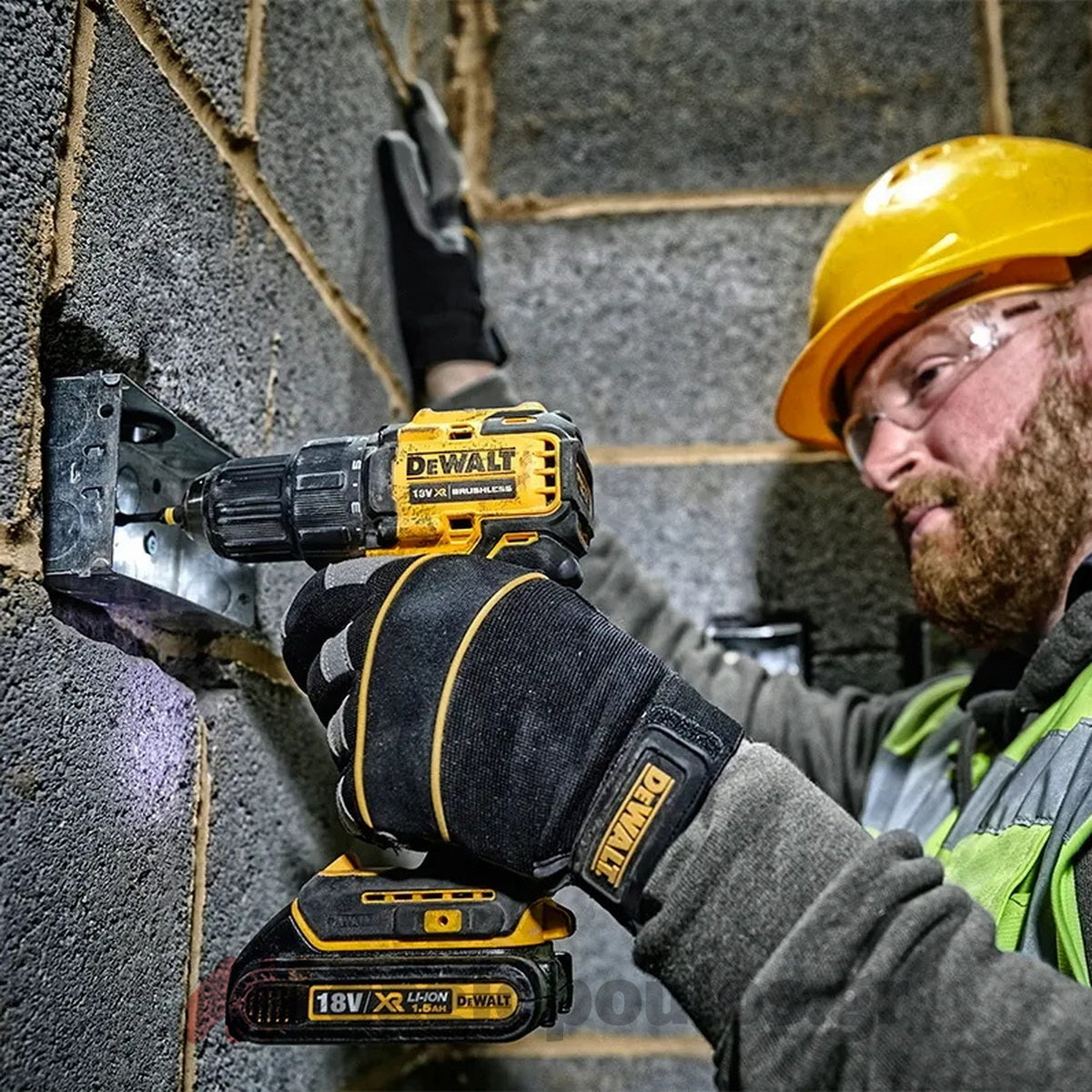 DeWalt DCD709P2T Brushless Κρουστικό Δραπανοκατσάβιδο Μπαταρίας 18V Li-Ion Με 2 Μπαταρίες 5.0Ah & Βαλίτσα T-Stak
