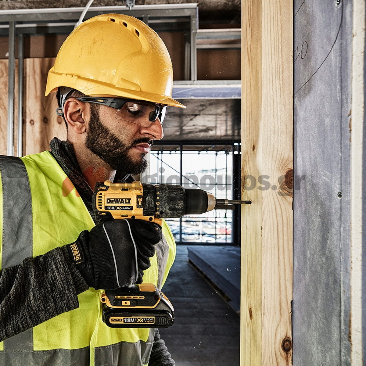 DeWalt DCK2060D2T-QW Brushless Συλλογή Κρουστικό Δραπανοκατσάβιδο & Παλμικό Κατσαβίδι 18V Li-Ion Με 2 Μπαταρίες 2.0Ah & Βαλίτσα