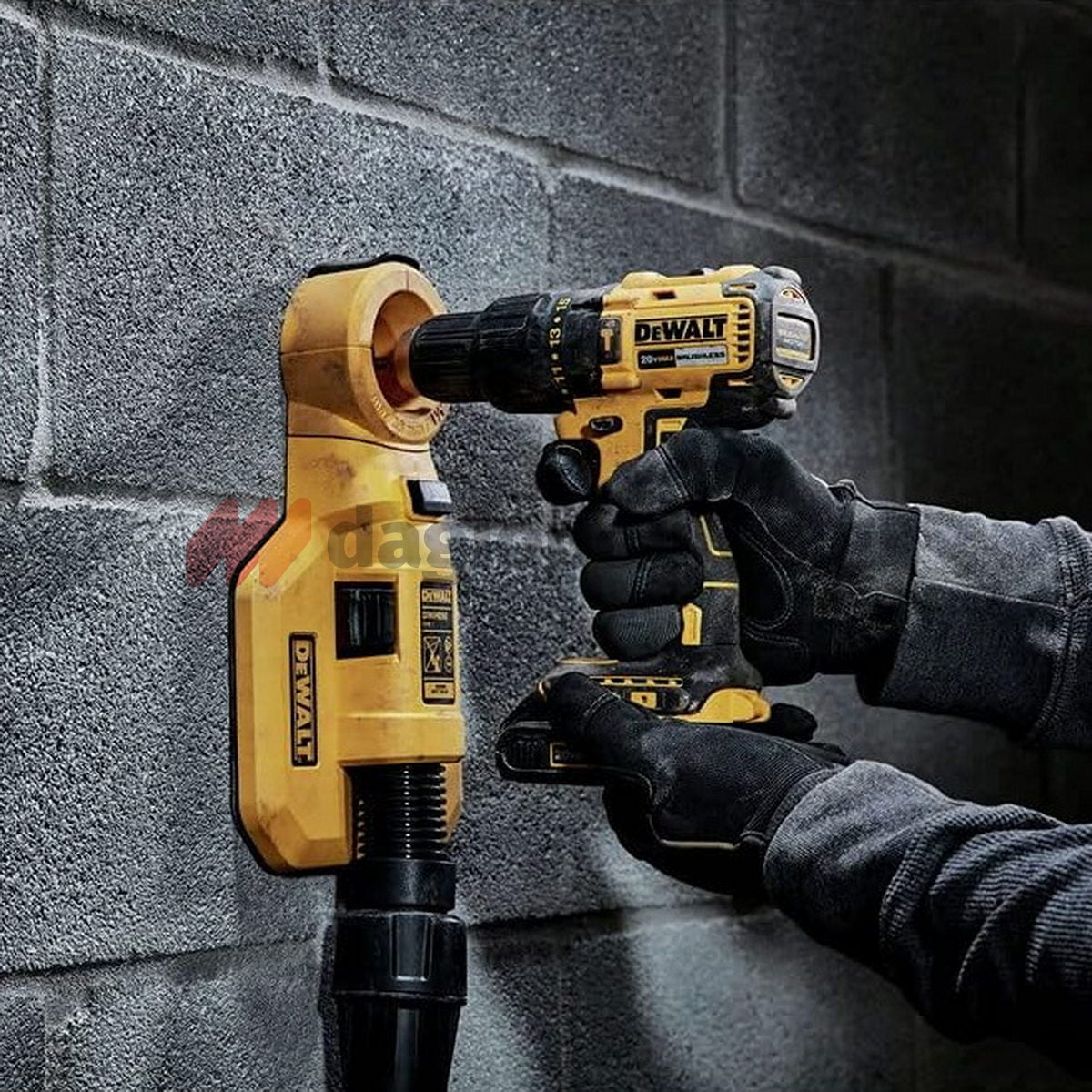 DeWalt DCK2060D2T-QW Brushless Συλλογή Κρουστικό Δραπανοκατσάβιδο & Παλμικό Κατσαβίδι 18V Li-Ion Με 2 Μπαταρίες 2.0Ah & Βαλίτσα